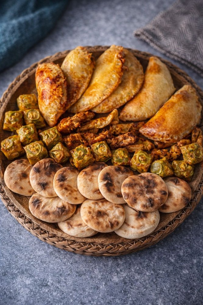 Plateau briks et pain