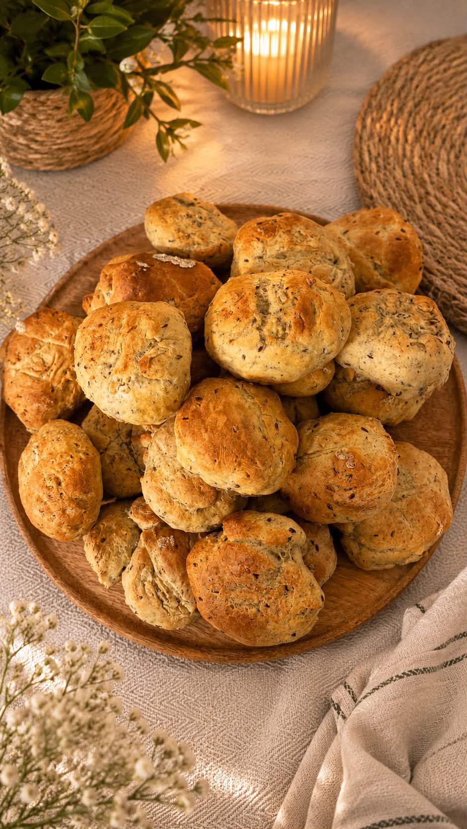 Petits pains aux herbes