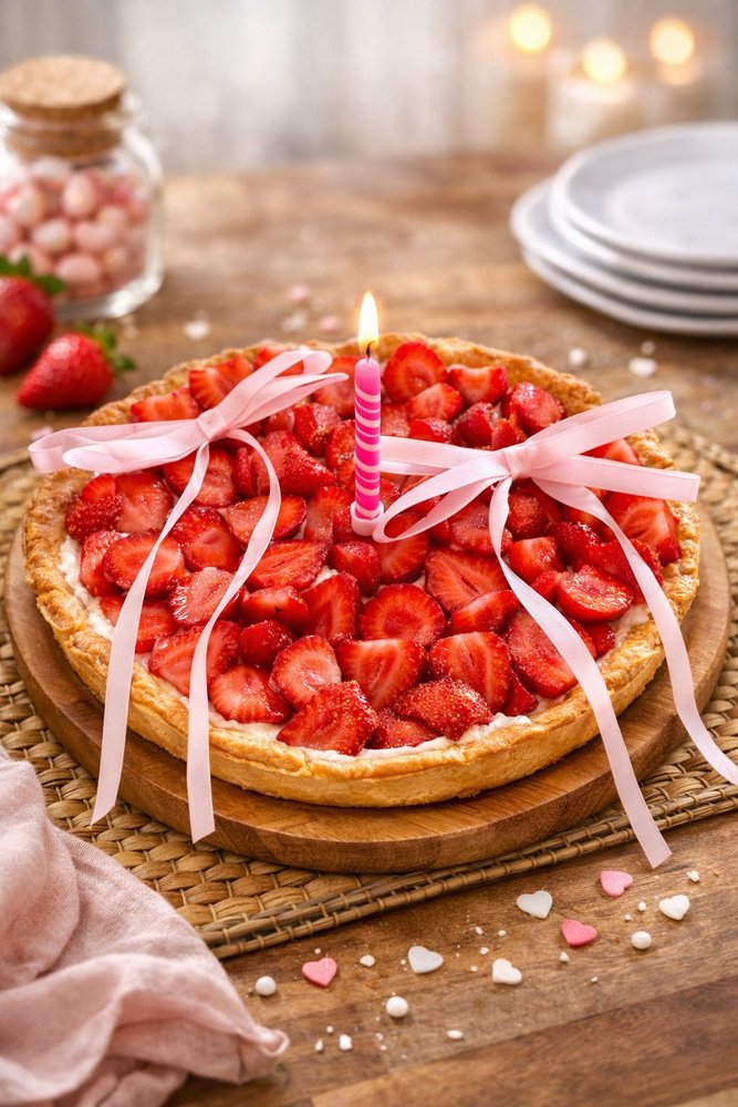 Tarte aux fraises